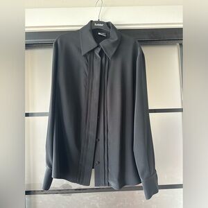 Beautiful Chanel tuxedo blouse